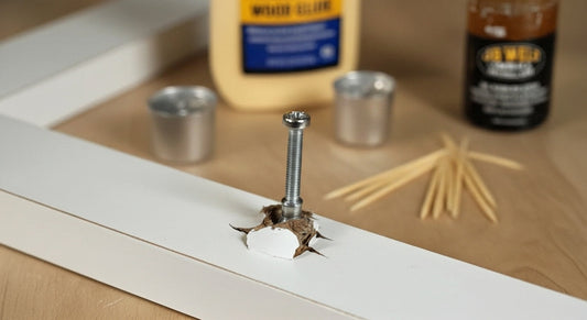 How to Fix Damaged Ikea Furniture | How to Fix Damaged Cam Screw Holes